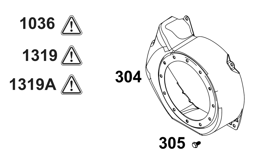 Blower Housing Group Diagram and Parts List for 13U132-0003-G1 100000 - 19Z999 Briggs and Stratton Engine